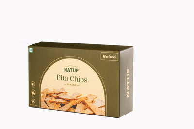 Baked Pita Chips Zaatar 150gm