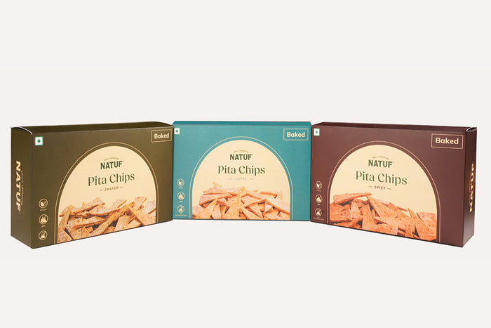 Baked Pita Chips Combo 450g