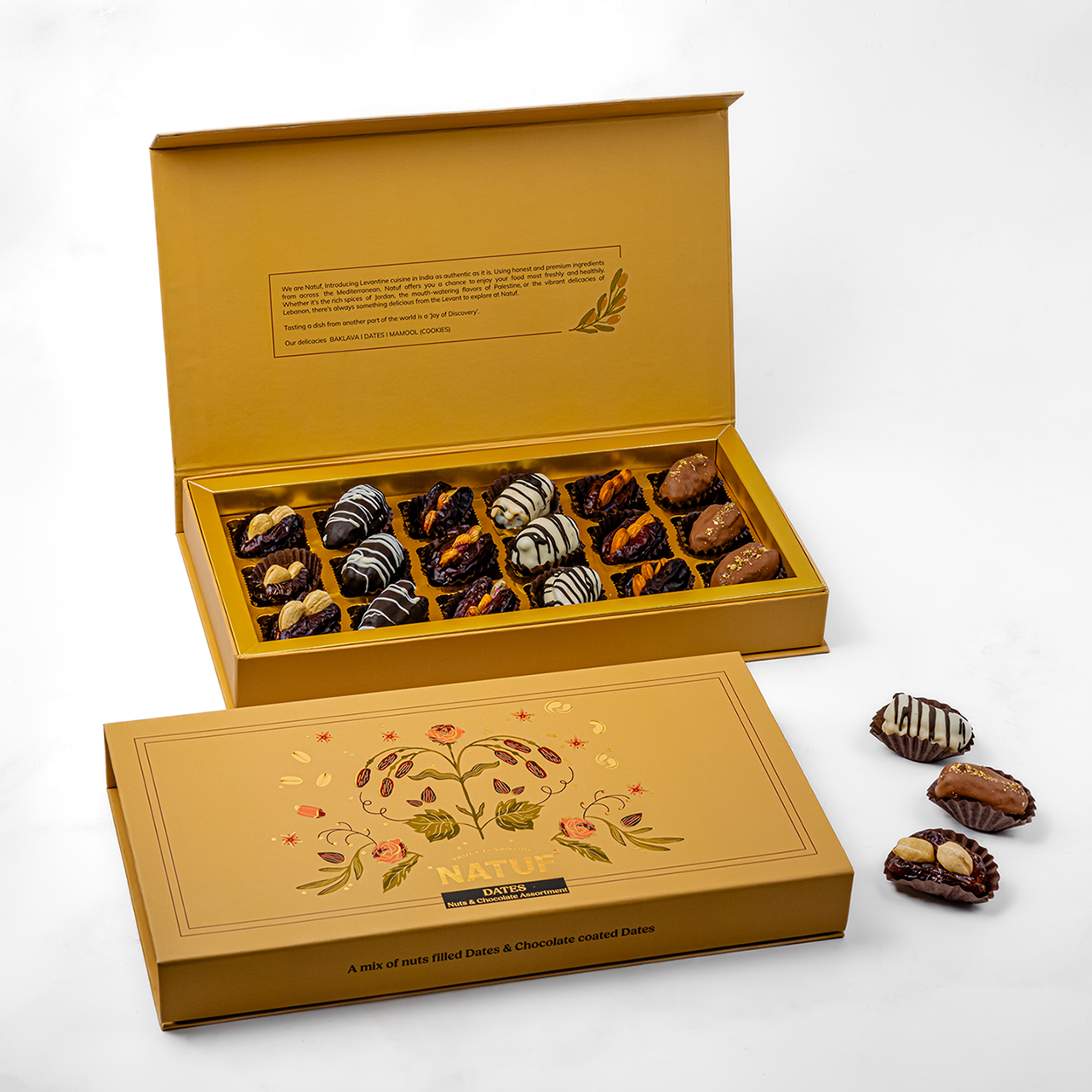 
                  
                    Dates Nuts & Chocolate Assortment
                  
                