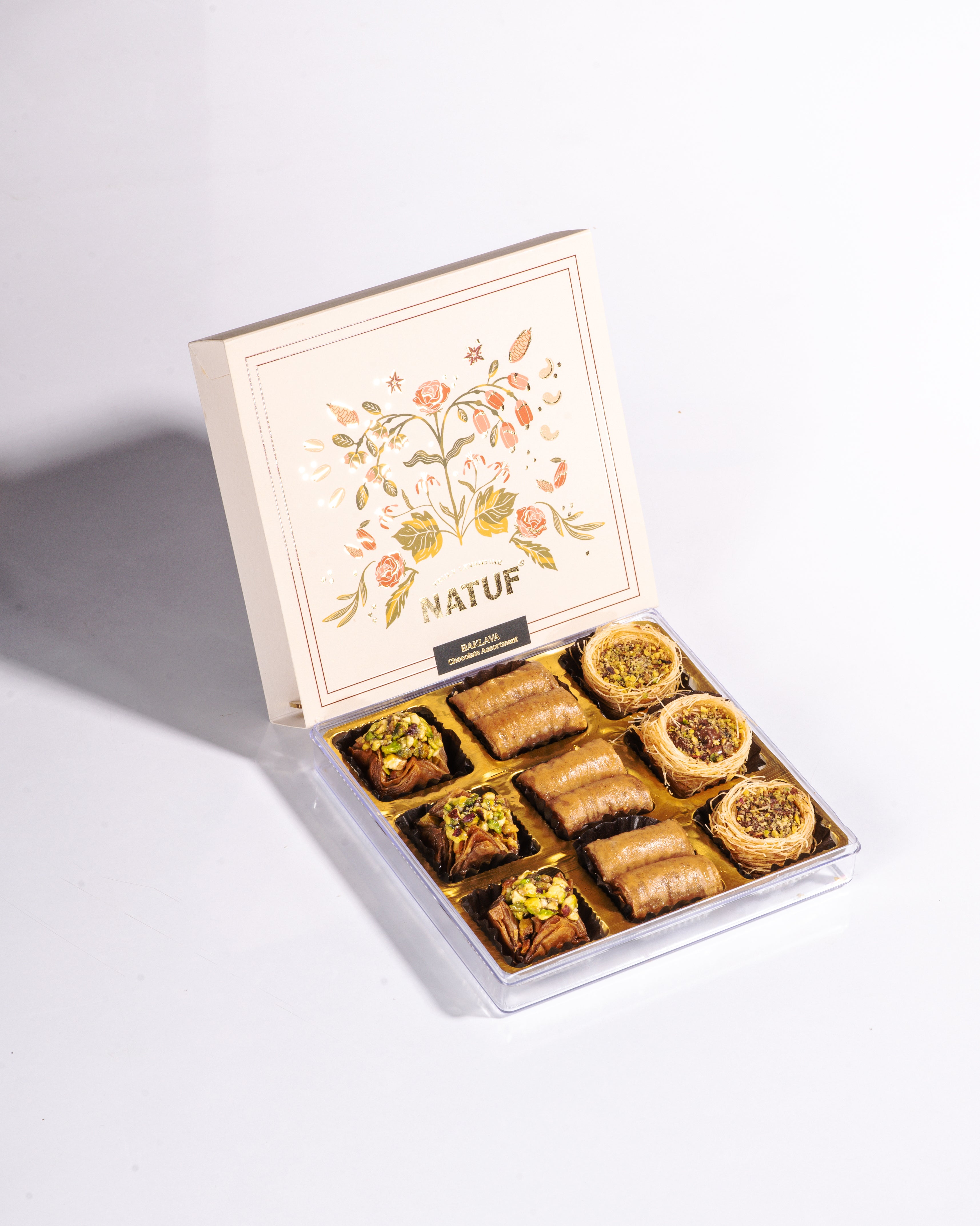 Baklava - Chocolate Assortment with Nuts  50gm