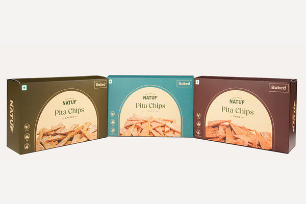 Baked Pita Chips Combo 450g